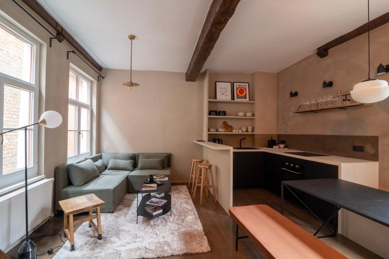 شقة Charming House In Le Sablon بروكسل المظهر الخارجي الصورة